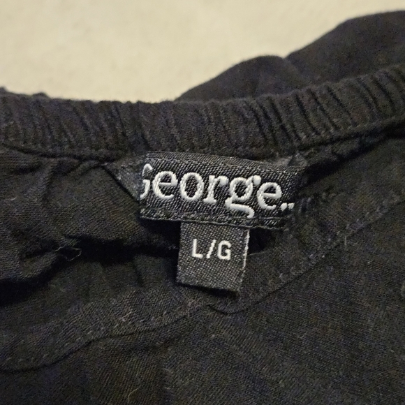 George Babydoll Style Ruffled Tank Top - Picture 5 of 11